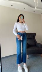Zra Etiketli Mavi Boyfit Jean