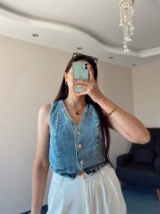 Mavi Denim Yelek