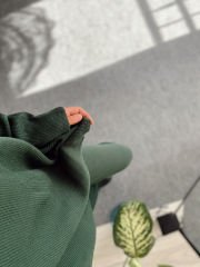 Yeşil Kazak Pantolon Triko Takım STANDART