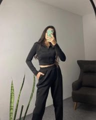 Siyah Eşofman Takımı