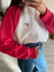 Primrk Polarlı Oversize Sweatshirt