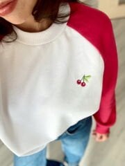 Primrk Polarlı Oversize Sweatshirt