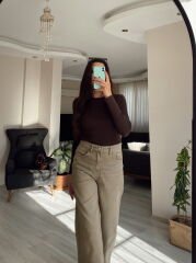 Taş Yıkamalı Straight Jean