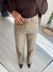 Taş Yıkamalı Straight Jean