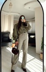 Taş Yıkamalı Straight Jean